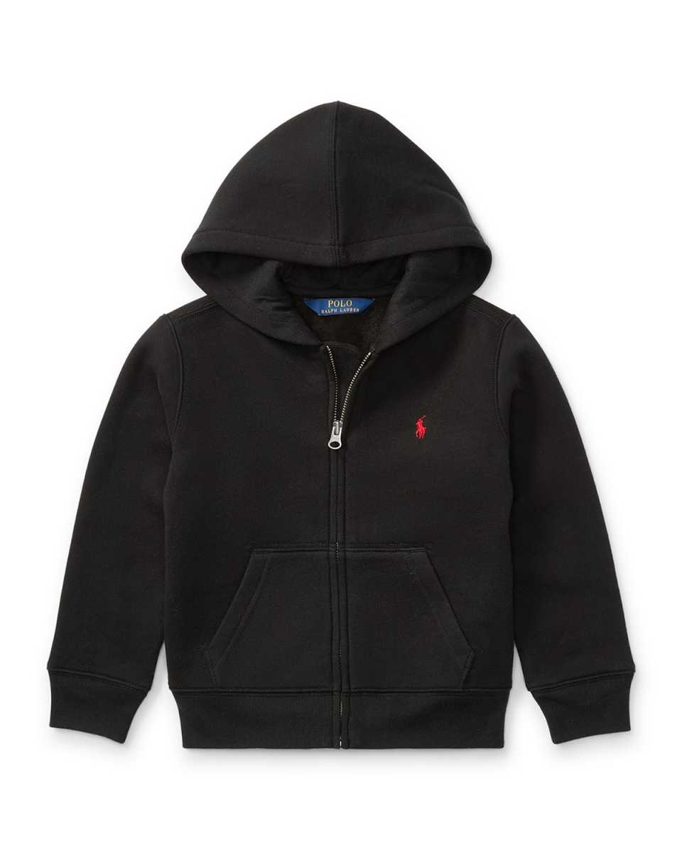 Boy's Knitted Fleece Hoodie, Size 2-4